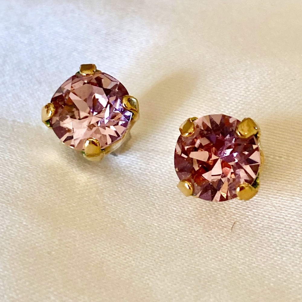 Kate Spade Pink Cubic Zirconia Studs